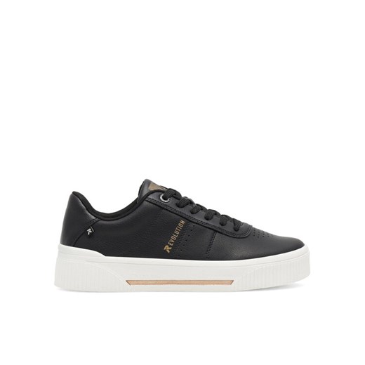 Rieker Revolution Lifestyle Sneakersy W0702-00 Czarny ze sklepu MODIVO w kategorii Trampki damskie - zdjęcie 184206799