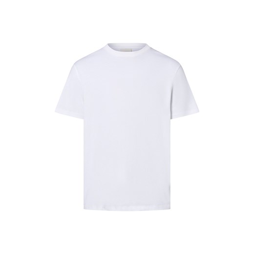 Calvin Klein Koszulka męska Mężczyźni Bawełna biały jednolity ze sklepu vangraaf w kategorii T-shirty męskie - zdjęcie 184208885