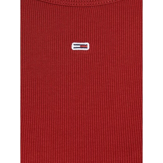 Bluzka damska Tommy Jeans z haftami 