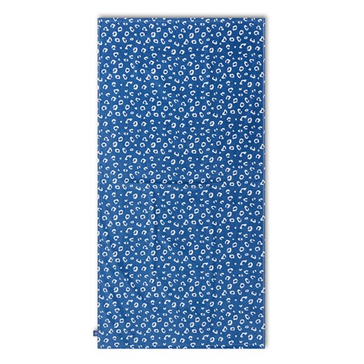 Swim Essentials Ręcznik plażowy &quot;Blue Leopard&quot; w kolorze niebieskim - 135 x 65 cm ze sklepu Limango Polska w kategorii Ręczniki - zdjęcie 184209308