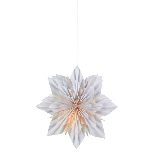 Marksljöd Lampa wisząca &quot;Neela&quot; w kolorze białym - Ø 56 cm ze sklepu Limango Polska w kategorii Lampy wiszące - zdjęcie 184209389