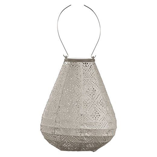 Lumiz Lampion solarny LED w kolorze szarobrązowym - wys. 22,5 x Ø 20 cm - id: 17178796 - marki Lumiz - 184209417 Lumiz Lampion solarny LED w kolorze szarobrązowym - wys. 22,5 x Ø 20 cm ze sklepu Limango Polska w kategorii Oświetlenie - zdjęcie 184209417