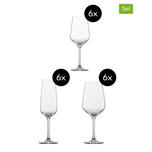 Schott Zwiesel 18-częściowy zestaw &quot;Tulip&quot; ze sklepu Limango Polska w kategorii Kieliszki - zdjęcie 184209507