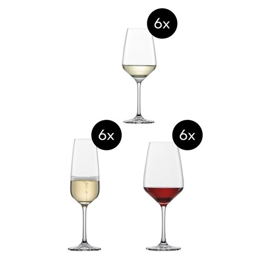 Schott Zwiesel 18-częściowy zestaw &quot;Tulip&quot; Schott Zwiesel onesize Limango Polska okazja