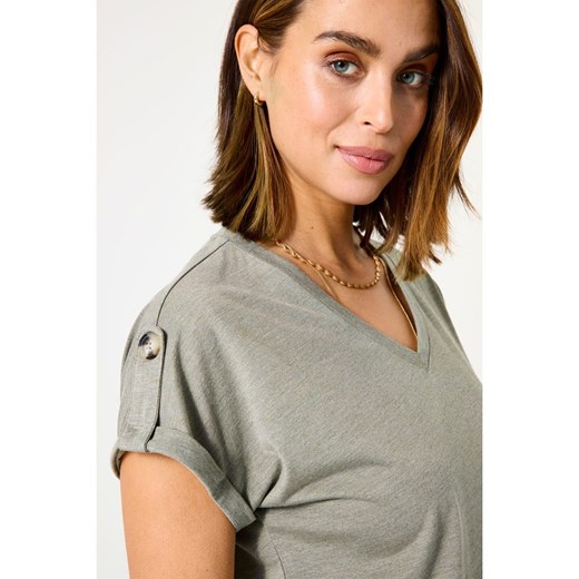 Bluzka damska Garcia z dekoltem w serek 