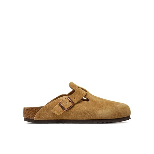 Birkenstock Klapki Boston Leve 1026164 Beżowy ze sklepu MODIVO w kategorii Klapki damskie - zdjęcie 184209758