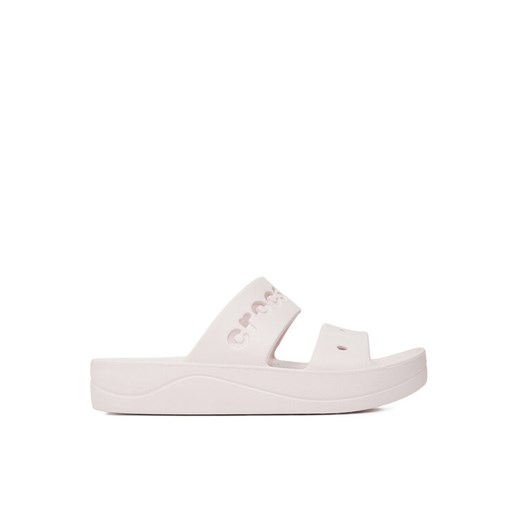 Crocs Klapki BAYA PLATFORM SANDAL 208188-6PI Różowy ze sklepu MODIVO w kategorii Klapki męskie - zdjęcie 184209805