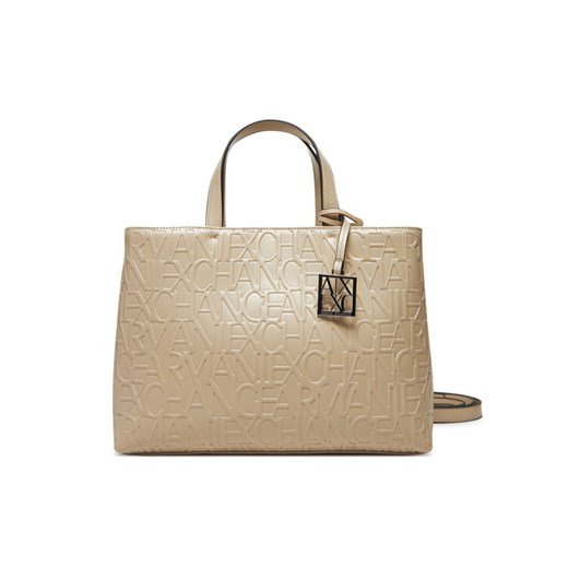 Armani Exchange Torebka 942646 CC793 U1092 Beżowy ze sklepu MODIVO w kategorii Torby Shopper bag - zdjęcie 184209806