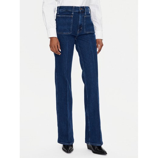 Polo Ralph Lauren Jeansy 211825841001 Granatowy Flare Fit ze sklepu MODIVO w kategorii Jeansy damskie - zdjęcie 184209807