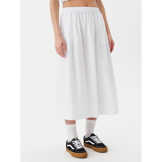 Vans Spódnica midi Francesca VN000M9R Biały Regular Fit ze sklepu MODIVO w kategorii Spódnice - zdjęcie 184209839
