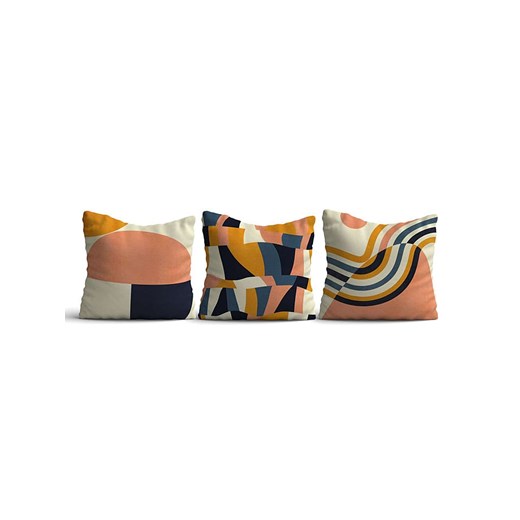 ABERTO DESIGN Poszewki (3 szt.) ze wzorem na poduszki Aberto Design 43x43 cm Limango Polska promocja