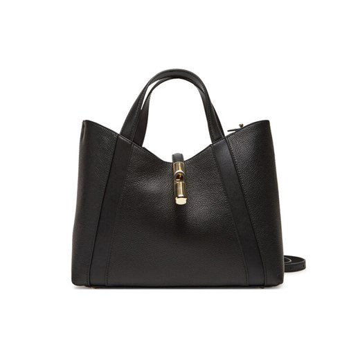 Torebka Furla Goccia S WB01789 BX3353 KH O6000 Czarny ze sklepu eobuwie.pl w kategorii Torby Shopper bag - zdjęcie 184210695
