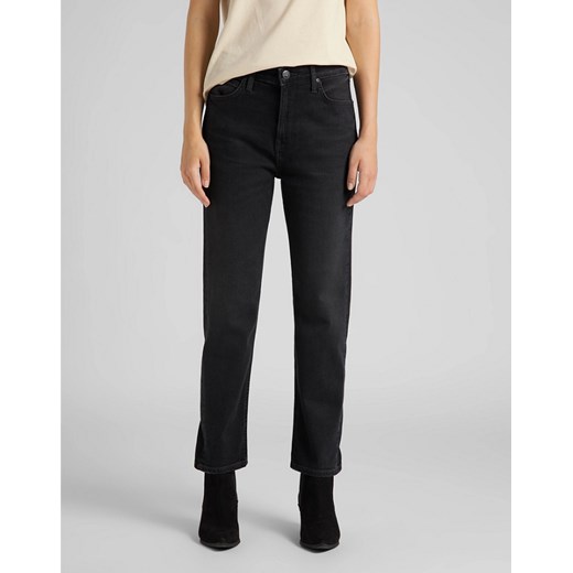 DAMSKIE SPODNIE JEANSOWE LEE Carol CAPTAIN BLACK L30UCPTY 112106734 ze sklepu YouNeedit.pl w kategorii Jeansy damskie - zdjęcie 184210975