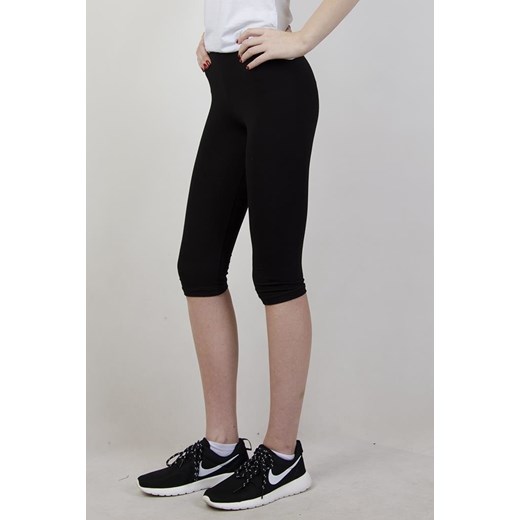 Czarne, krótkie legginsy. ze sklepu olika.com.pl w kategorii Szorty - zdjęcie 184211036