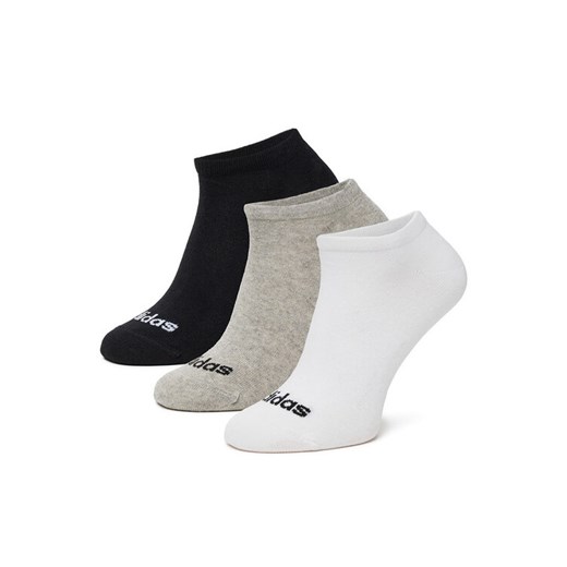 Skarpety adidas C-IC1300 3-PACK Czarny ze sklepu eobuwie.pl w kategorii Skarpetki damskie - zdjęcie 184212466