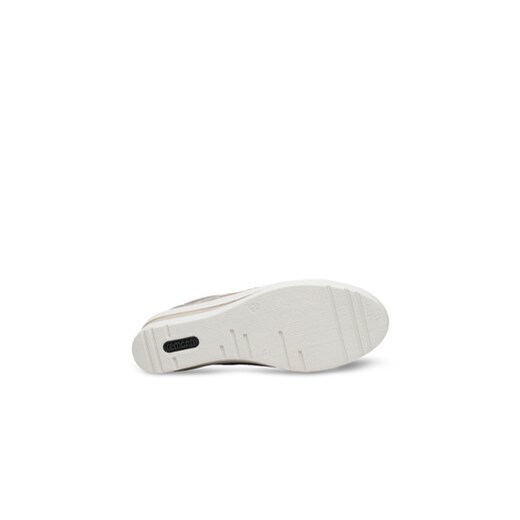 Rieker Sneakersy R7219-90 Złoty Rieker 37 MODIVO