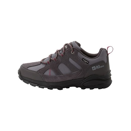 Jack Wolfskin Skórzane buty trekkingowe &quot;TEXAPORE&quot; w kolorze ciemnoszarym ze sklepu Limango Polska w kategorii Buty trekkingowe damskie - zdjęcie 184213409