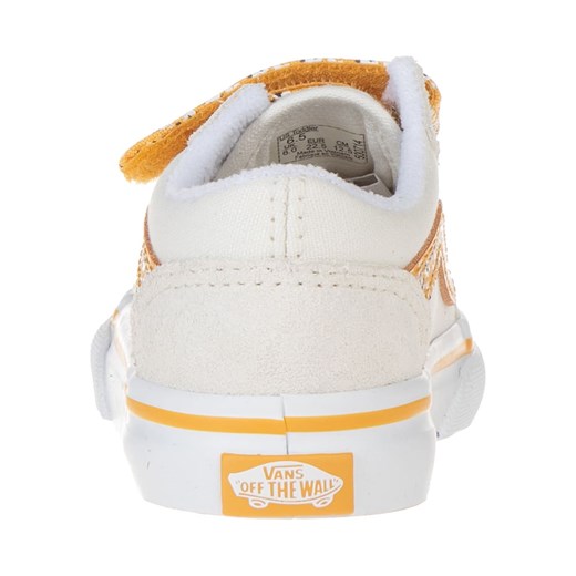 Vans Skórzane sneakersy w kolorze kremowo-pomarańczowym Vans 22,5 okazja Limango Polska