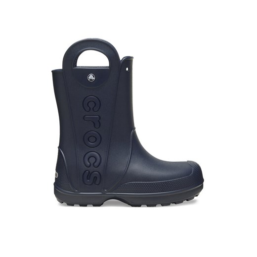 Crocs Kalosze Handle It Rain Boot 210956 Granatowy ze sklepu MODIVO w kategorii Kalosze damskie - zdjęcie 184214445