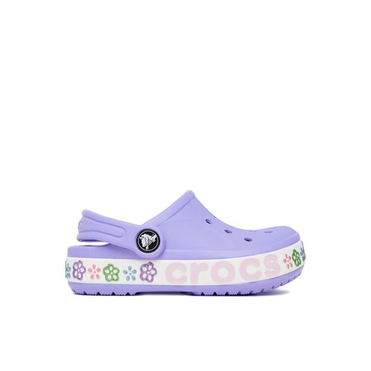 Crocs Klapki C-BAYABAND CLOG T 211303-5PY Niebieski ze sklepu MODIVO w kategorii Klapki dziecięce - zdjęcie 184214529