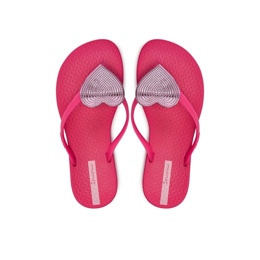 Japonki Ipanema Maxi Fashion Kids 82598 Różowy ze sklepu eobuwie.pl w kategorii Klapki dziecięce - zdjęcie 184215477