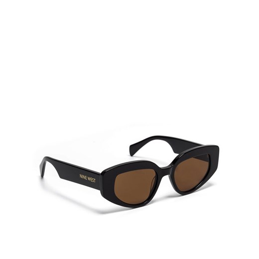Okulary przeciwsłoneczne Nine West NW 6628S Brązowy Nine West NOSIZE eobuwie.pl