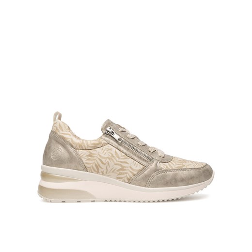 Sneakersy Remonte D2401-60 Beżowy ze sklepu eobuwie.pl w kategorii Buty sportowe damskie - zdjęcie 184215497