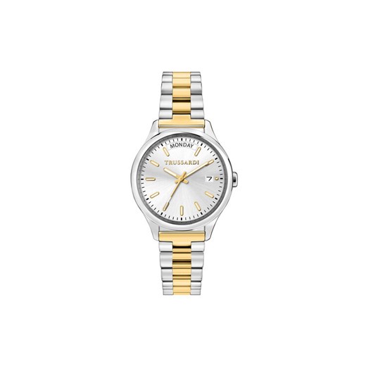 Zegarek Trussardi R2453170502 Srebrny ze sklepu eobuwie.pl w kategorii Zegarki - zdjęcie 184215506