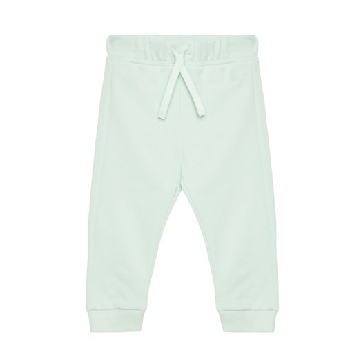 United Colors Of Benetton Spodnie dresowe 3J70GF01N Zielony Regular Fit ze sklepu MODIVO w kategorii Spodnie dziewczęce - zdjęcie 184215878