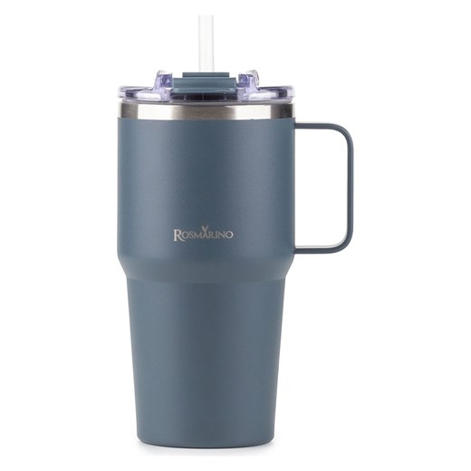 ROSMARINO Kubek termiczny &quot;MegaCup&quot; w kolorze granatowym - 600 ml ze sklepu Limango Polska w kategorii Kubki termiczne - zdjęcie 184217789