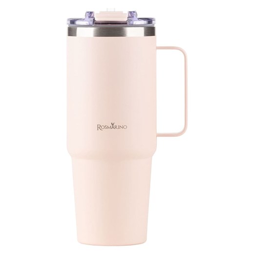 ROSMARINO Kubek termiczny &quot;MegaCup&quot; w kolorze jasnoróżowym - 900 ml ze sklepu Limango Polska w kategorii Kubki termiczne - zdjęcie 184217808