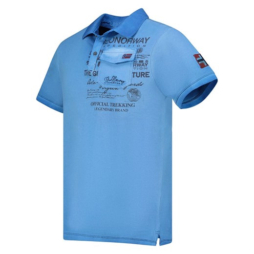 T-shirt męski Geographical Norway z krótkim rękawem 