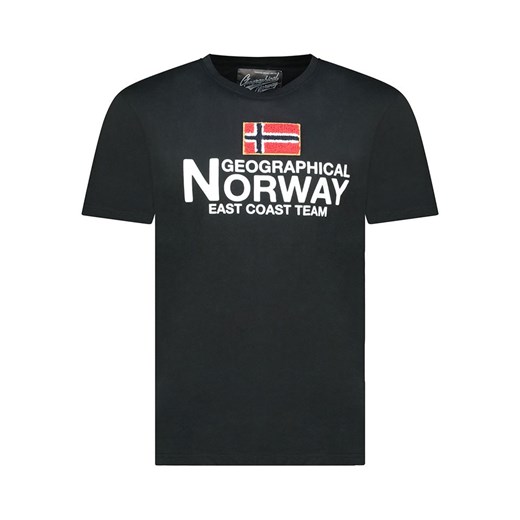 Geographical Norway Koszulka &quot;Jacky&quot; w kolorze czarnym ze sklepu Limango Polska w kategorii T-shirty męskie - zdjęcie 184217957