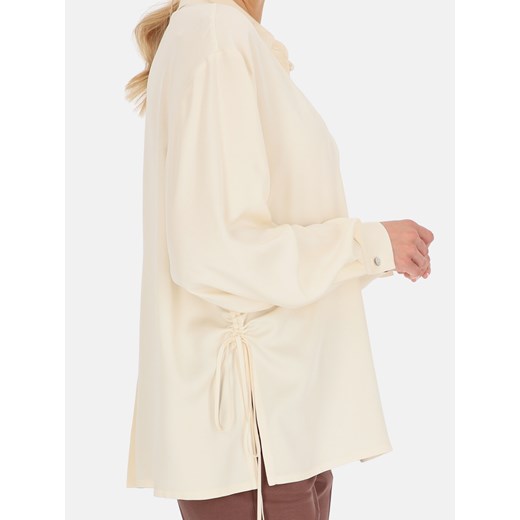 Elegancka koszula damska z wiązaniem po bokach L'AF Sena ze sklepu Eye For Fashion w kategorii Koszule damskie - zdjęcie 184218245