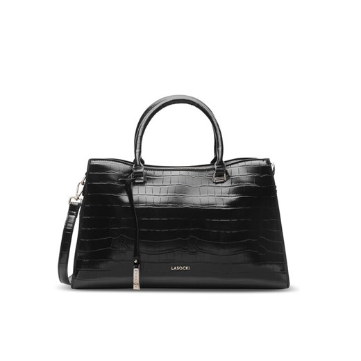 Torebka Lasocki MLS-E-034-05 Czarny ze sklepu eobuwie.pl w kategorii Kuferki - zdjęcie 184218479