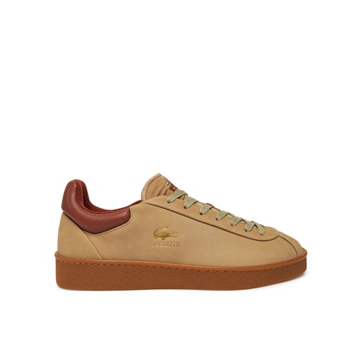 Sneakersy Lacoste Baseshot Premium 7-48SMA0007 Brązowy Lacoste 45 eobuwie.pl