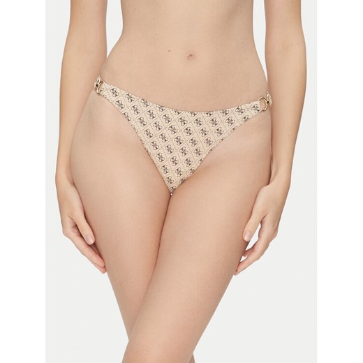 Guess Dół od bikini E5GO28 KCRL2 Beżowy ze sklepu MODIVO w kategorii Stroje kąpielowe - zdjęcie 184218809