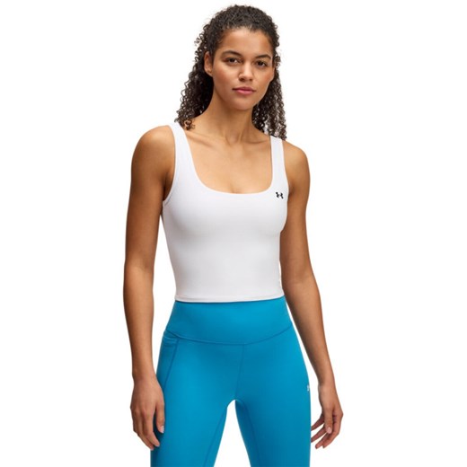 Damski top treningowy Under Armour Motion Tank Emea - biały Under Armour XS Sportstylestory.com wyprzedaż