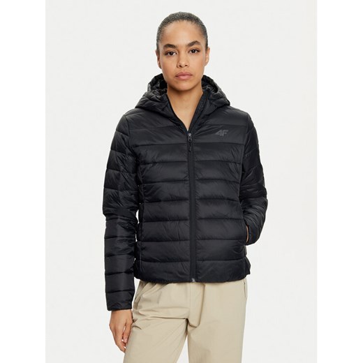 4F Kurtka zimowa 4FWAW24TDJAF468 Czarny Slim Fit ze sklepu MODIVO w kategorii Kurtki damskie - zdjęcie 184222515