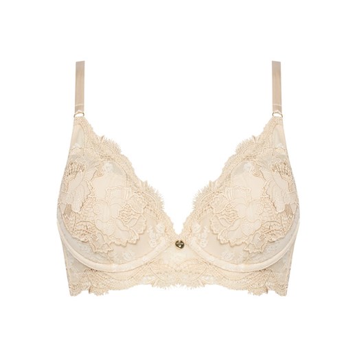 Guess Biustonosz z fiszbiną O5YC03 KCVX0 Beżowy Guess 36D MODIVO