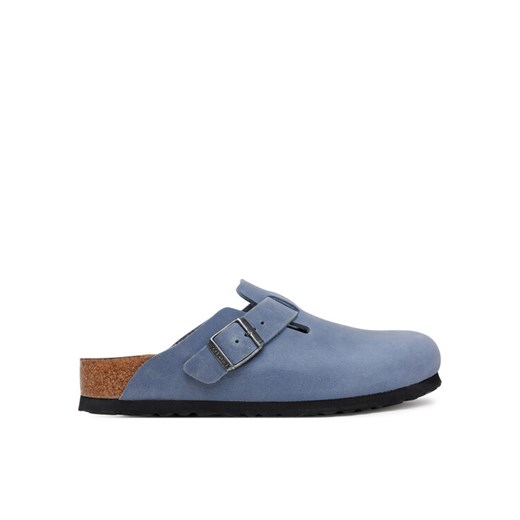 Birkenstock Klapki Boston 1028239 Niebieski ze sklepu MODIVO w kategorii Klapki damskie - zdjęcie 184222585