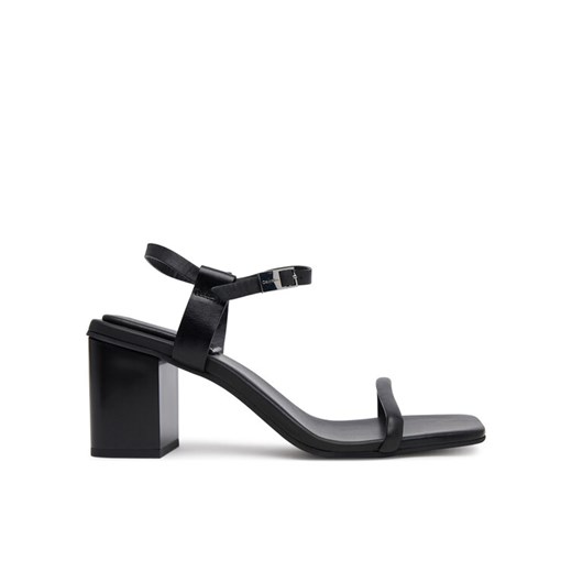 Calvin Klein Sandały Block Heel Sandal 75 Lth HW0HW02650 Czarny ze sklepu MODIVO w kategorii Sandały damskie - zdjęcie 184222648