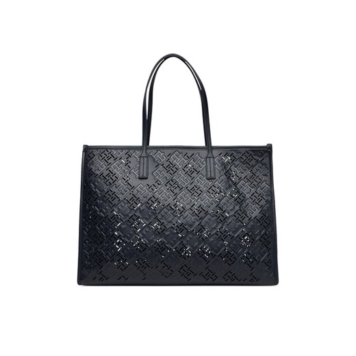 Tommy Hilfiger Torebka Th City AW0AW17501 Granatowy ze sklepu MODIVO w kategorii Torby Shopper bag - zdjęcie 184222665