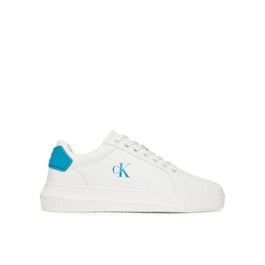 Calvin Klein Jeans Sneakersy Chunky Cupsole Ru Patch Lth YM0YM01296 Biały ze sklepu MODIVO w kategorii Buty sportowe męskie - zdjęcie 184222677