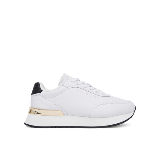 Tommy Hilfiger Sneakersy Chic Fashion Runner FW0FW08695 Biały ze sklepu MODIVO w kategorii Buty sportowe damskie - zdjęcie 184227908