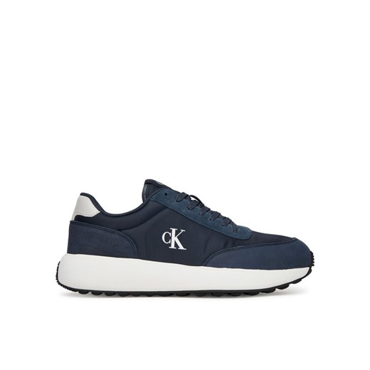 Calvin Klein Jeans Sneakersy Athleisure Runner Laceup Ny-Su YM0YM01370 Granatowy ze sklepu MODIVO w kategorii Buty sportowe męskie - zdjęcie 184227927