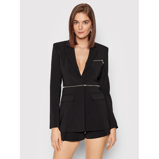 Patrizia Pepe Marynarka 8S0406/A6F5-K103 Czarny Regular Fit ze sklepu MODIVO w kategorii Marynarki damskie - zdjęcie 184227937