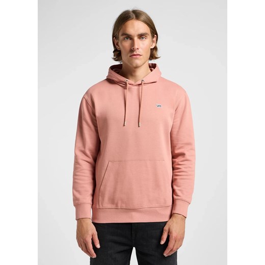 LEE MĘSKA BLUZA Z KAPTUREM LEE PLAIN HOODIE SEPIA 112363883 ze sklepu YouNeedit.pl w kategorii Bluzy męskie - zdjęcie 184229008