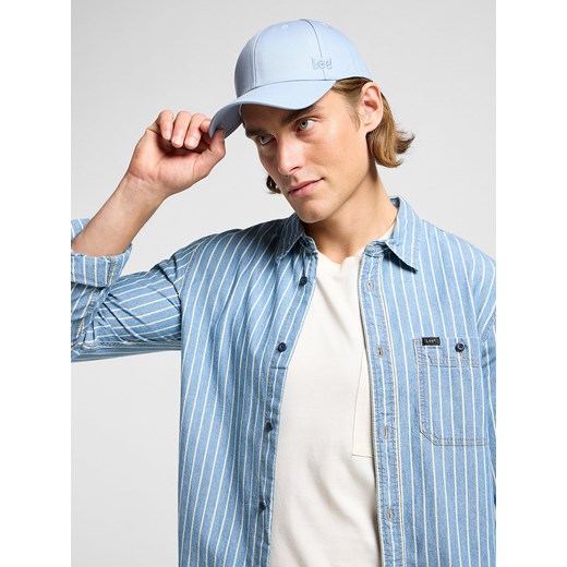 LEE MĘSKA CZAPKA Z DASZKIEM LEE ESSENTIAL CAP CONCRETE GRAY 112364304 ze sklepu YouNeedit.pl w kategorii Czapki z daszkiem męskie - zdjęcie 184229117