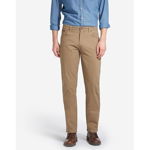 WRANGLER TEXAS MĘSKIE SPODNIE MATERIAŁOWE STRETCH SAFARI KHAKI W121AP178 ze sklepu YouNeedit.pl w kategorii Jeansy męskie - zdjęcie 184229246
